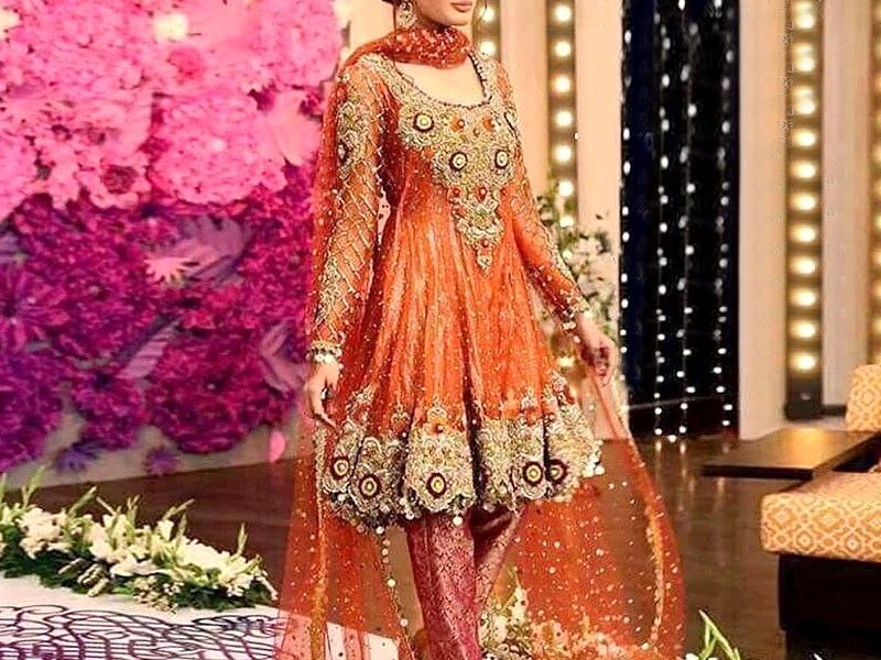 Chiffon Party Dresses Collection 2024 Fancy Suits Online
